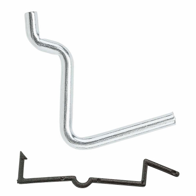 6PK 1-3/4" ZN ANG Hook