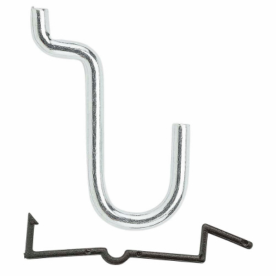 8PK 1/2"Galv Curve Hook