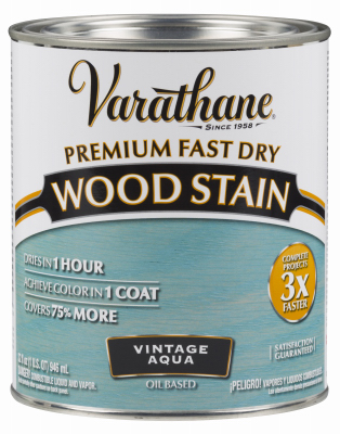 QT Vint Aqua WD Stain