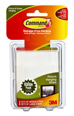 MED/LG Pict Hang Strips