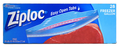 28CT GAL Zip Freez Bag