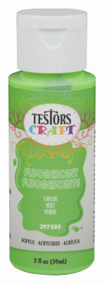 2OZ GRN Fluo Acry Paint