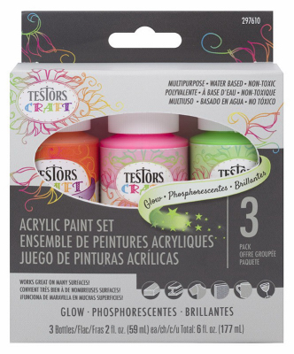 3PK 2OZ Glow Paint Set