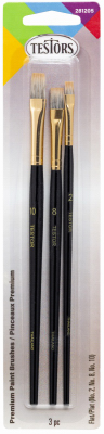 3PK BLU Appl BRSH Kit