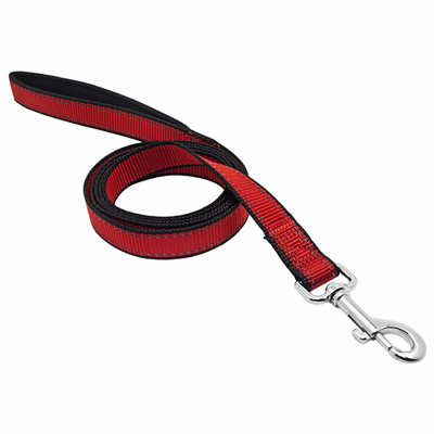 PE 1x6 BLK/RED Leash
