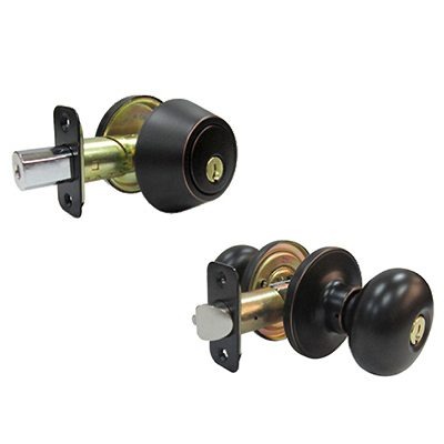 TG BRZ Mushcomb Lockset