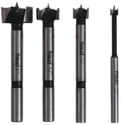 4PC Forstner Bit Set