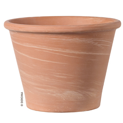 8" WHT Duo Vasum Pot