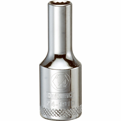 3/8"DR 1/4" Deep Socket