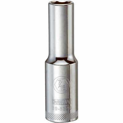 1/2"DR 7/16"Deep Socket