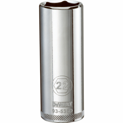 1/2"DR 22mm Deep Socket