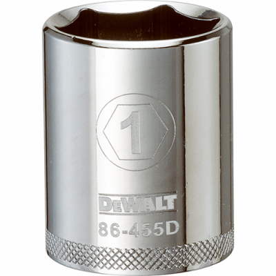 1/2"DR 1" 6PT Socket