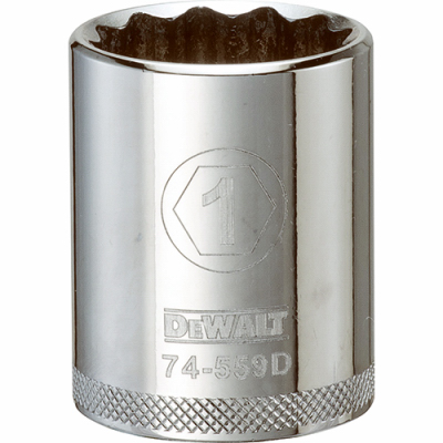 1/2"DR 1" 12PT Socket