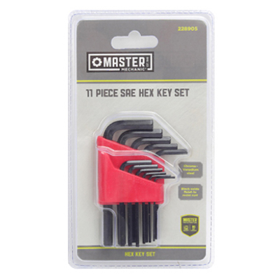 MM 11PC Hex-L Key Set