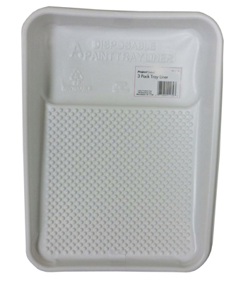 3PK 9" Plas Tray Liner