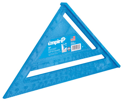 12" Poly Rafter Square