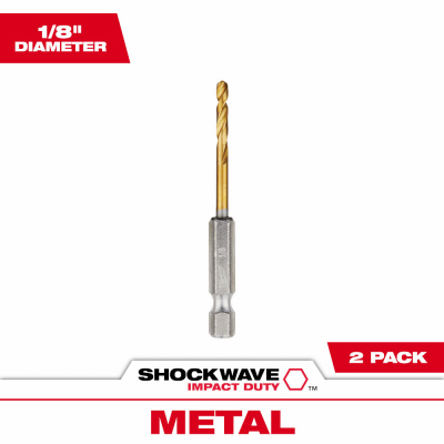 2PK 1/8" Titan Bit