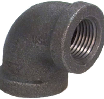 1-1/4 BLK 90 DEG Elbow