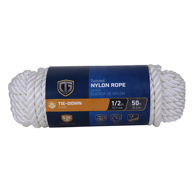 1/2x50 Twist Nyl Rope