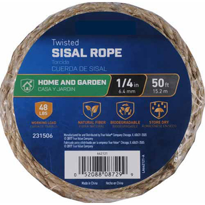 1/4x100 Twist Sisal
