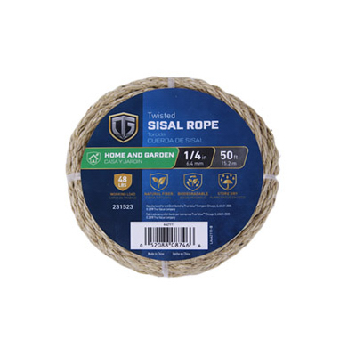 1/4x50AT Sisal Rope