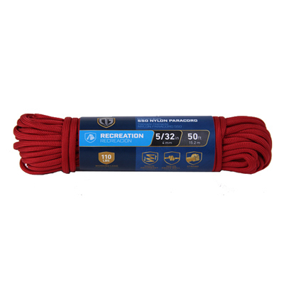 5/32x50 RED Paracord