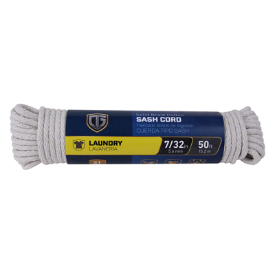 7/32x50 NAT Sash Cord