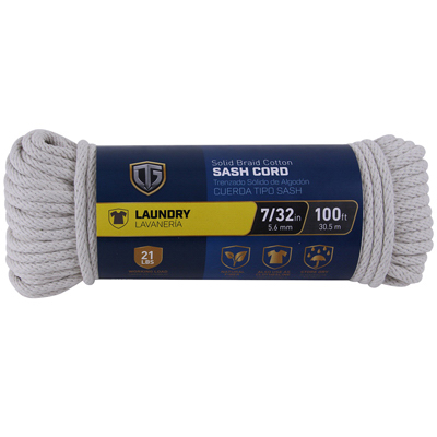 7/32x100 NAT Sash Cord