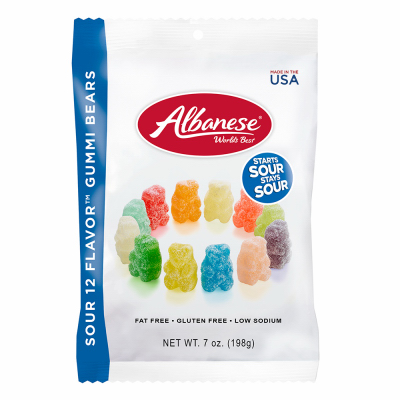 7OZ Sour Gummi Bears