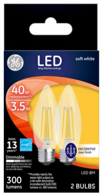 GE2PK 3.5W LED BM Bulb