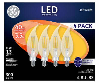 GE4PK3.5W SW CAC Bulb