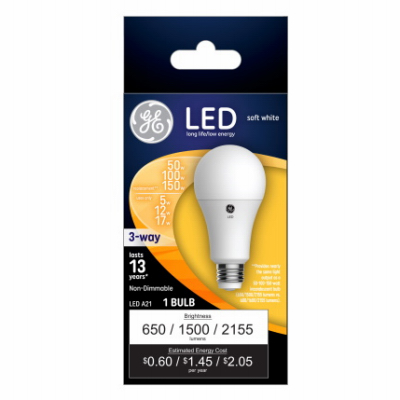 GE 5/13/19 SW A19 Bulb