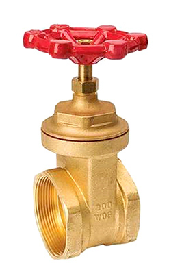 3" Gate BRS THRD Valve