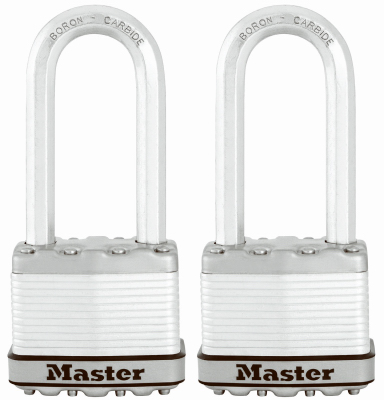 2PK 2.5" SS Lam Padlock