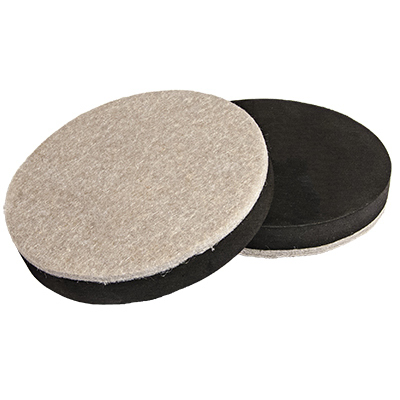 TG 4PK 3.5" Felt Glides