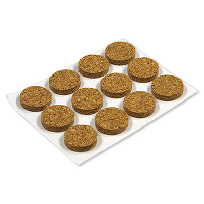 TG 12PK 1/2" Cork Pads