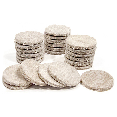 TG 24PK 1.5" Felt Pads