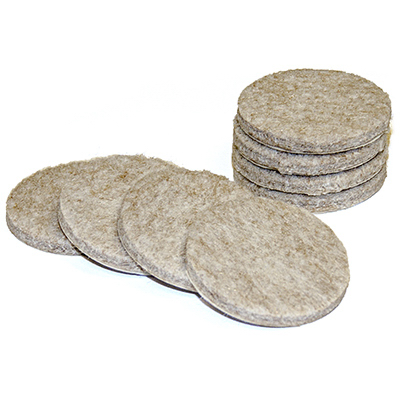 TG 8PK 1-1/2" Felt Pads