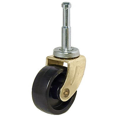 TG 2PK 1-5/8"BLK Caster