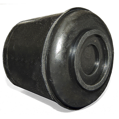 TG 4PK 3/4"BLK Rubb Tip