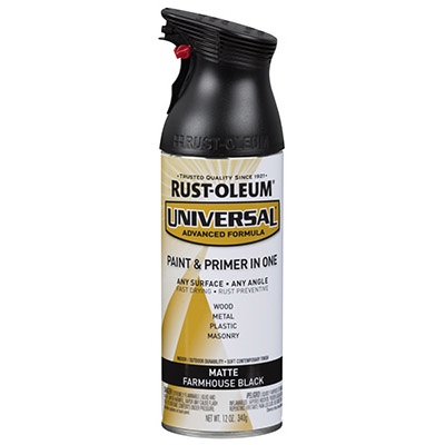 12OZ BLK Matte Paint