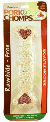 8" Bacon Bone Dog Treat