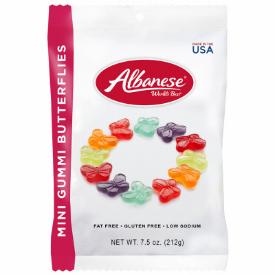 7.5OZ Gummi Butterflies