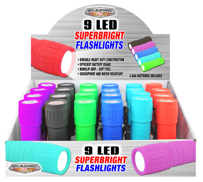 9 LED Flashlight