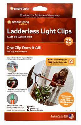 25CT Ladderless Clips