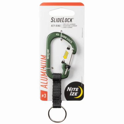 Olive SlideLock KeyRing