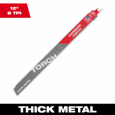 12" 7TPI Torch Blade