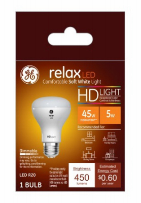 GE 5W SW R20 Rel Bulb