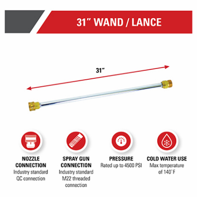 Simpson31" Ext Spr Wand