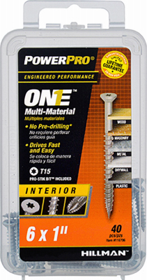 40PK 6x1 FH INT Screw